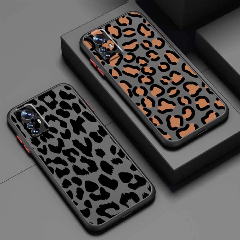 Phone Cases Xiaomi 14T - Cover con Motivo Leopardato Cartoon per