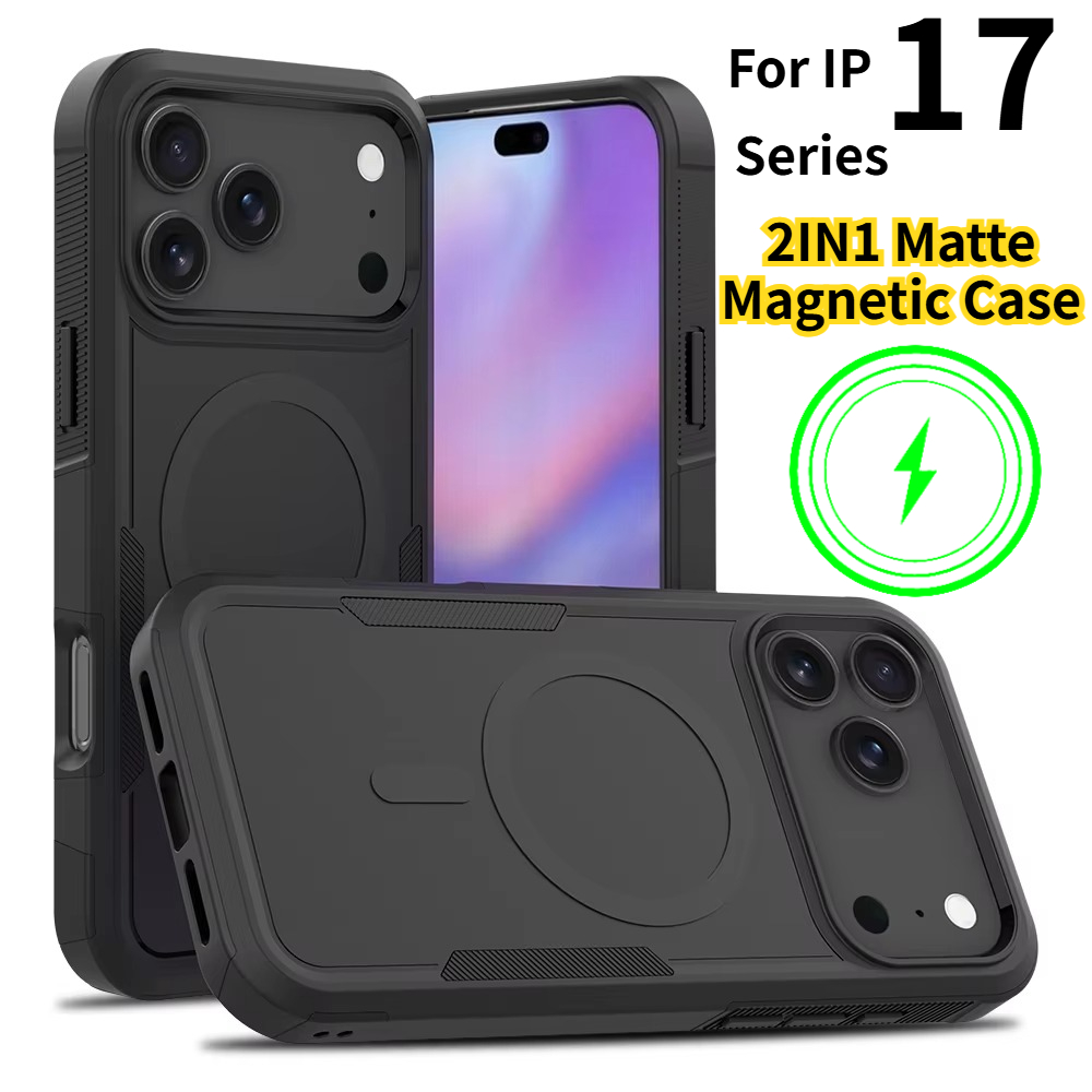 Rugged Armor Case - Custodia Protettiva Premium 2IN1 Antiurto Opaca