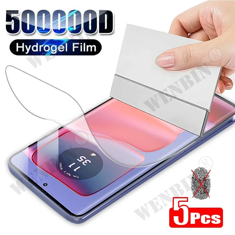 Phone Cases Moto G - 5 pezzi pellicola idrogel per Moto