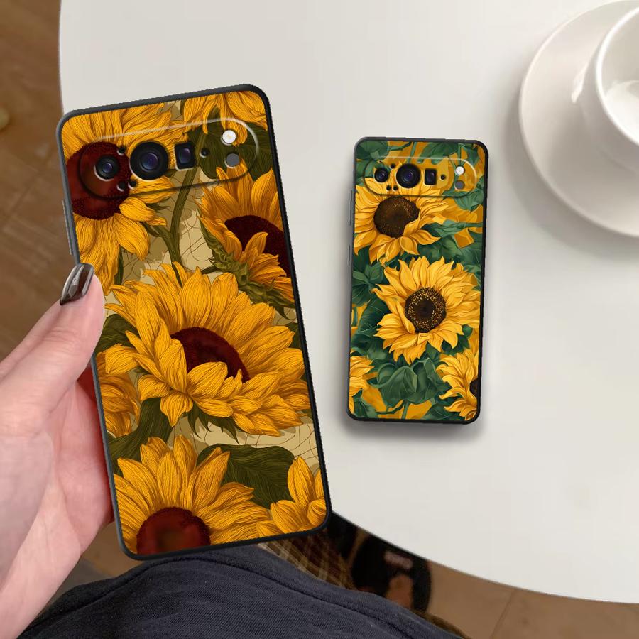 Google Pixel 9 - Cover per Telefono Sunflower Sea per