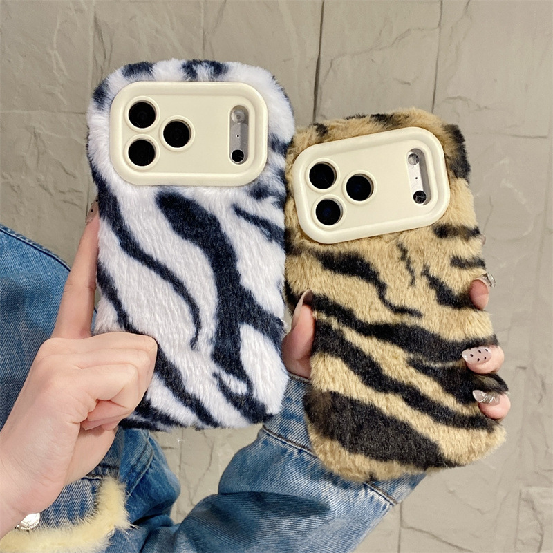 Phone Cases For Iphone 16 - Custodia Protettiva Antiurto in Peluche Morbido