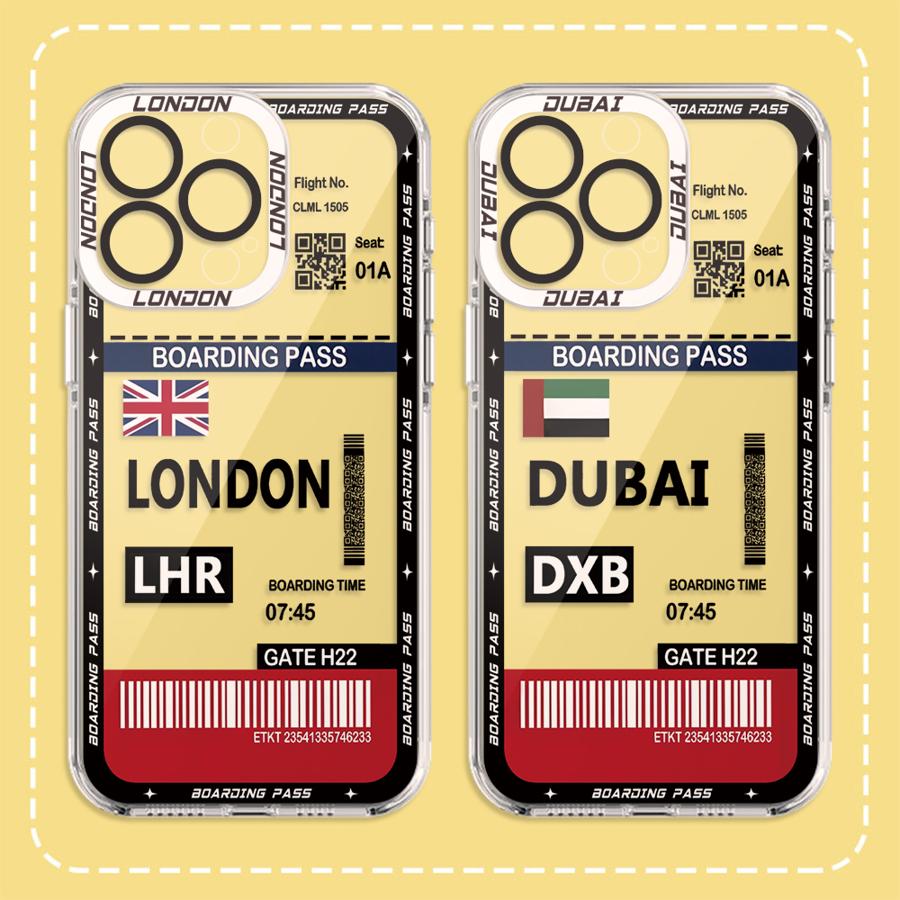 Phone Cases Dubai - Custodia trasparente per telefono per iPhone