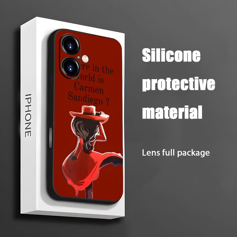 Phone Cases Store - Custodia per telefono Cartoon Carmen Sandiego