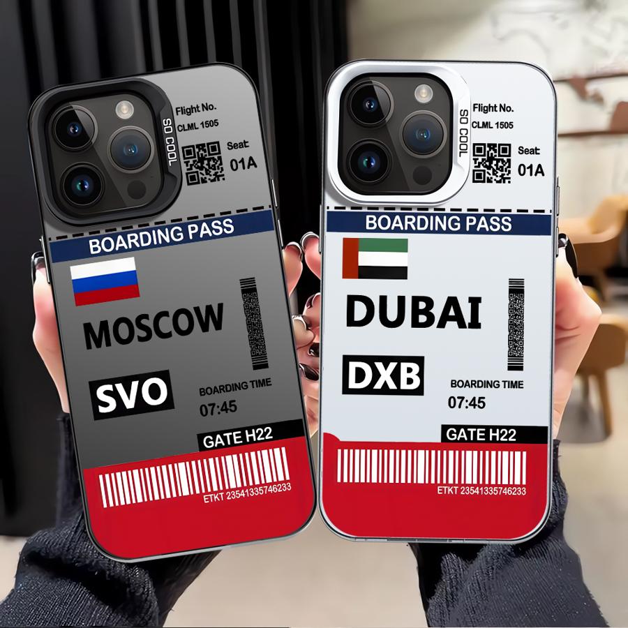 Phone Cases Dubai - Custodia protettiva per telefono con etichetta