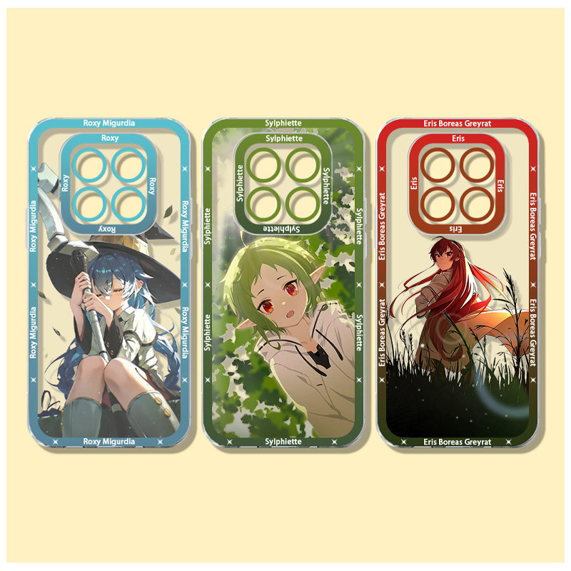 Phone Cases Xiaomi 14T - Custodia trasparente M-Mushoku T-Tensei Sylphiette per