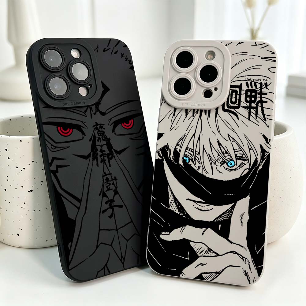 Phone Cases Jujutsu Kaisen - Cover in Silicone Anime Jujutsu Kaisen