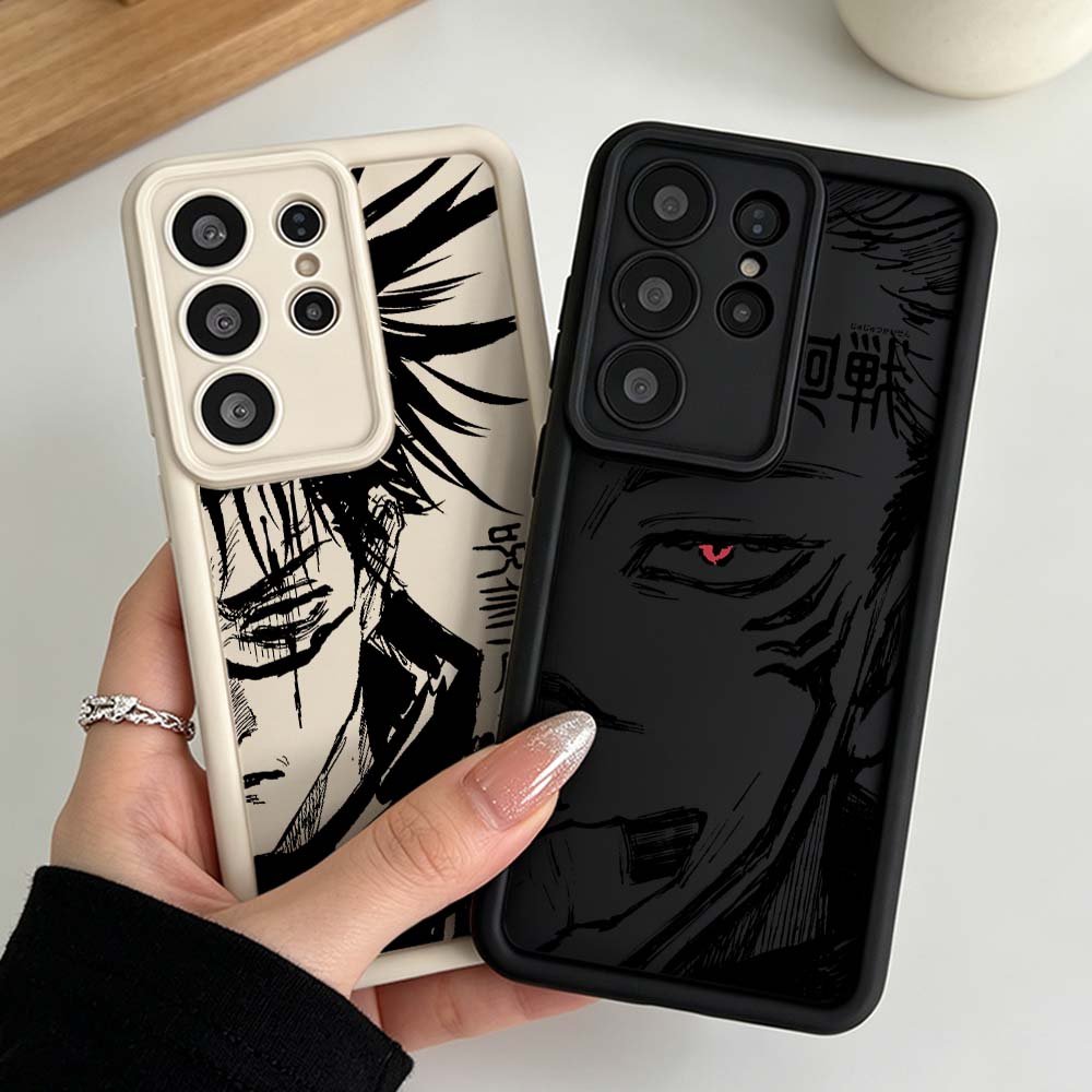 Phone Cases Jujutsu Kaisen - Cover in Silicone per Samsung Galaxy