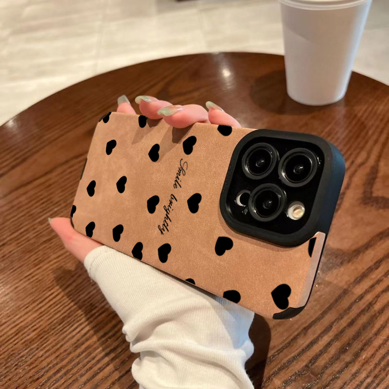 Nuovo lusso nero amore cuore c - Phone Cases Classy recensione e prezzo