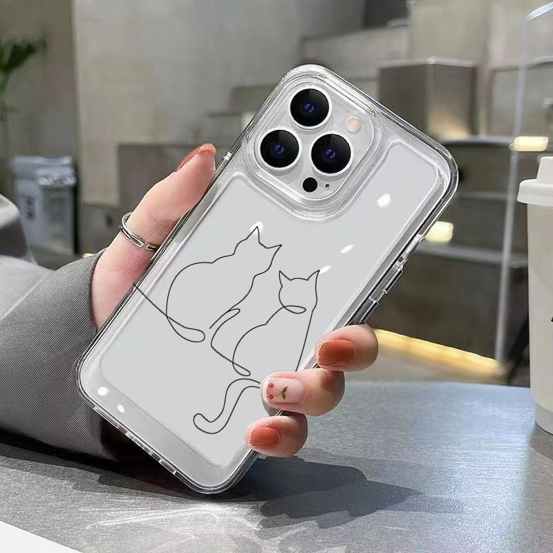 Cute Line Cat Custodia Antiurt - Phone Cases Xiaomi 14T recensione e prezzo