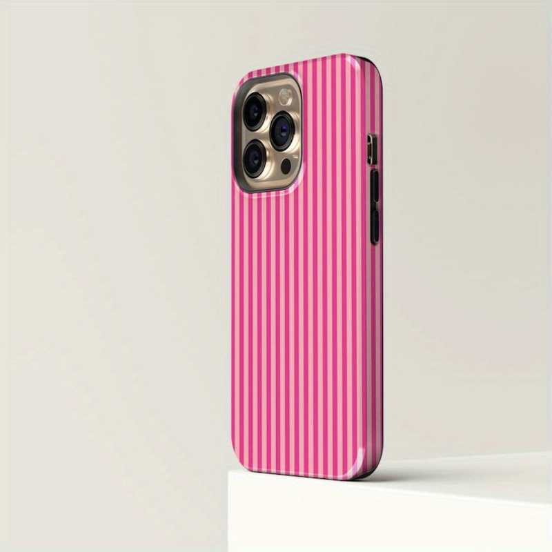 Custodia Rigida a Righe Rosa s - Buy Phone Cases recensione e prezzo