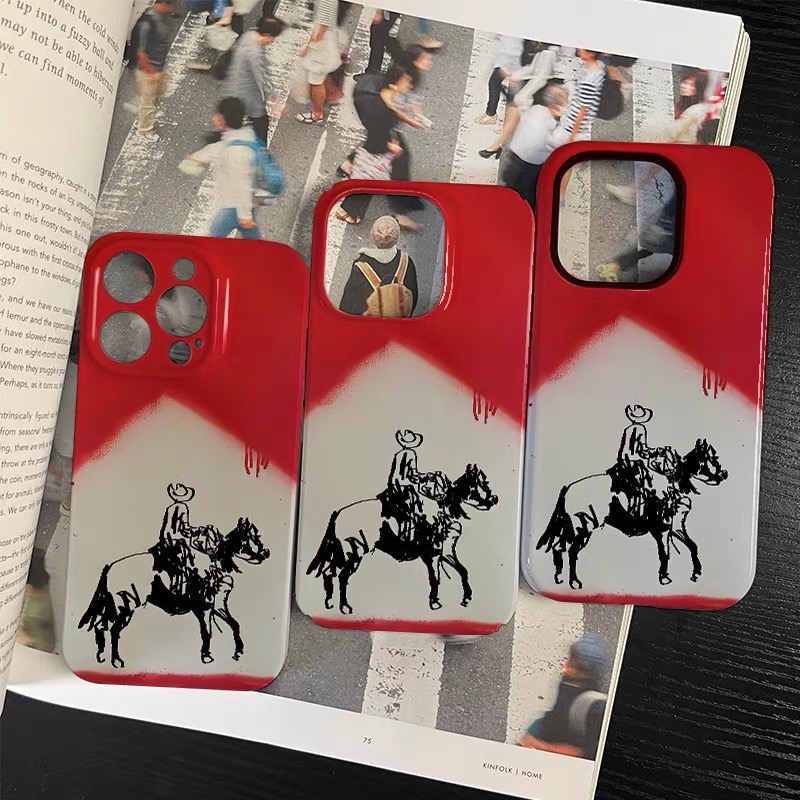 Ins Coreano Red Riding Boy Cas - Phone Cases Xr Boys recensione e prezzo