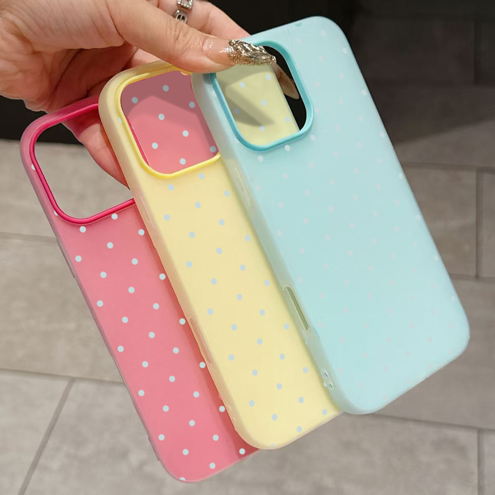 Cover Morbida Adorabile a Pois - Phone Cases Store recensione e prezzo