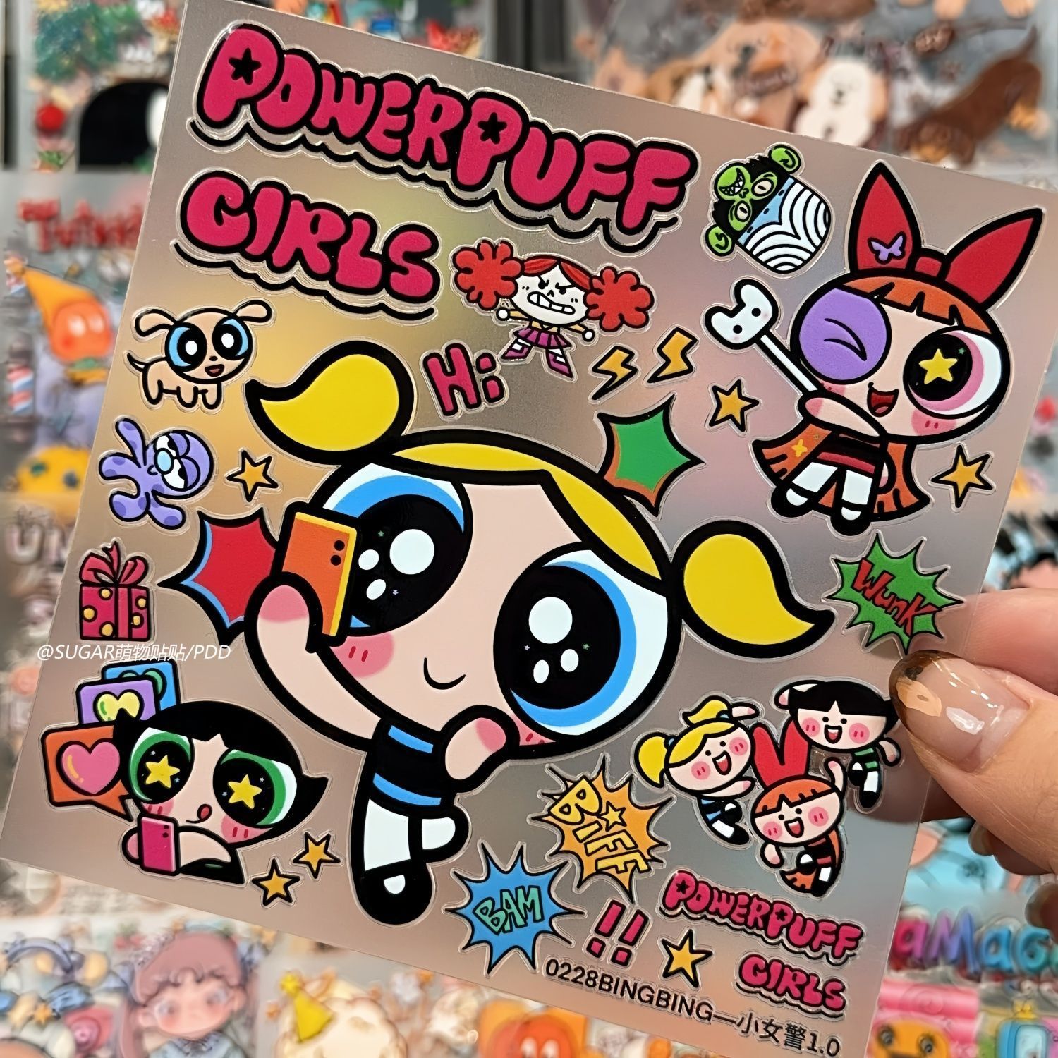 Fogli di Adesivi con Personagg - Phone Cases Girly recensione e prezzo